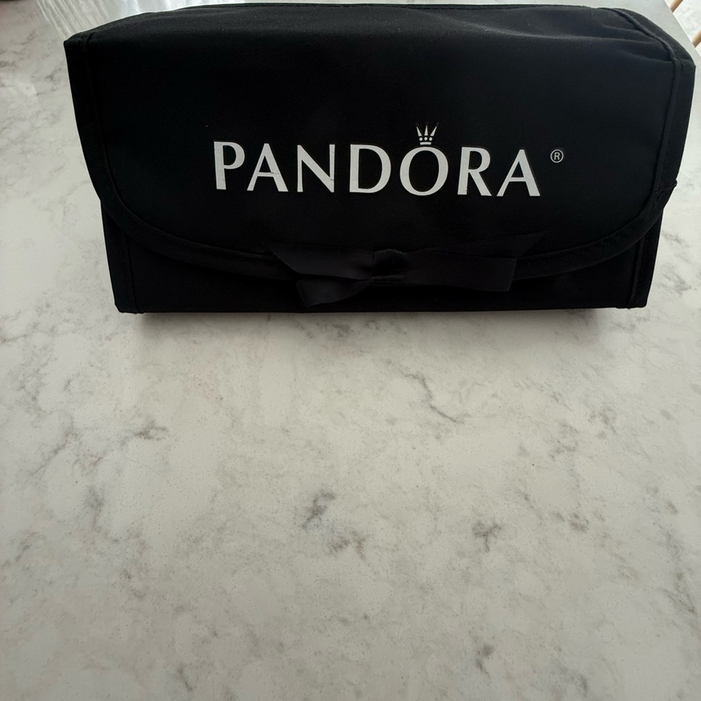 Pandora Black Travel Jewelry Organizer NEW!